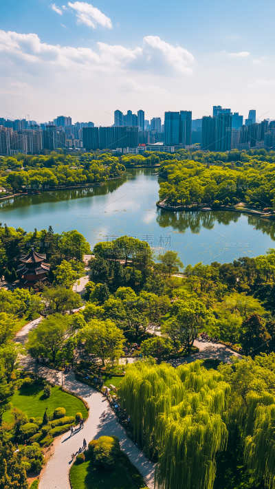 常规系列城市建筑蓝天通用背景素材