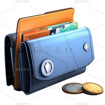 3D钱包系列静态贴纸