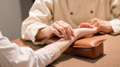 医疗系列写实中医把脉