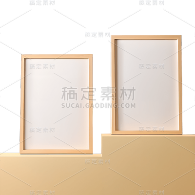 表彰系列写实多个证书+底座
