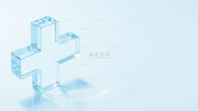 医疗系列立体十字架医护背景（td）