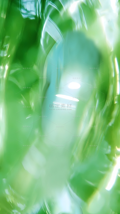 小暑大暑光影感抽象水波纹植物光斑背景