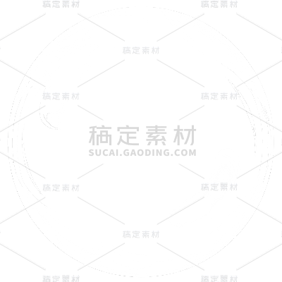通用白色透明气泡冒泡元素贴纸