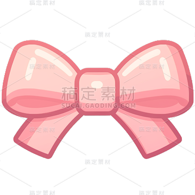 装饰通用卡通小蝴蝶结元素素材