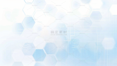 科技风通用科技几何六边形背景图片素材
