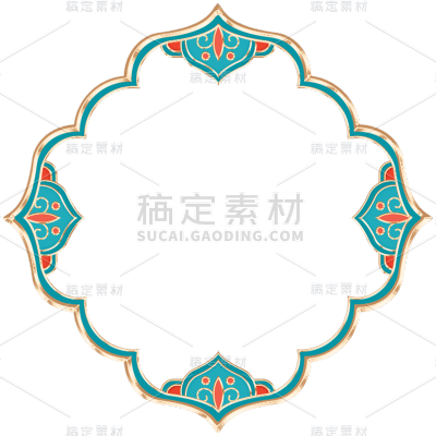 中国风通用中式边框元素素材