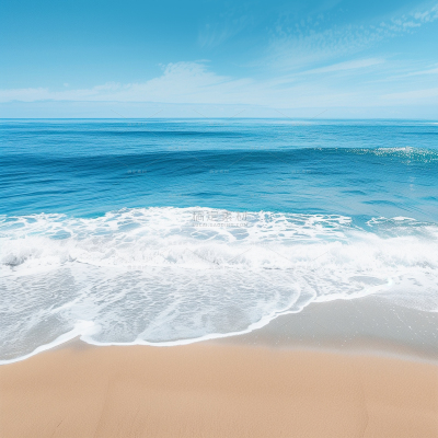 insMind Summer Background Tropical Sand Beach
