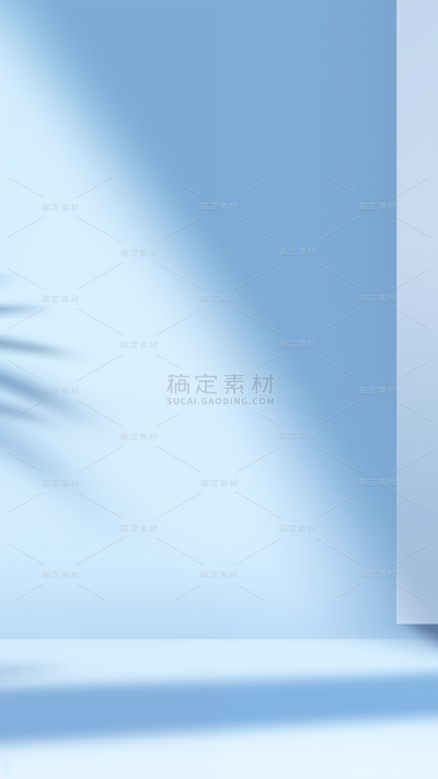 背景通用蓝色极简光影背景场景图片素材