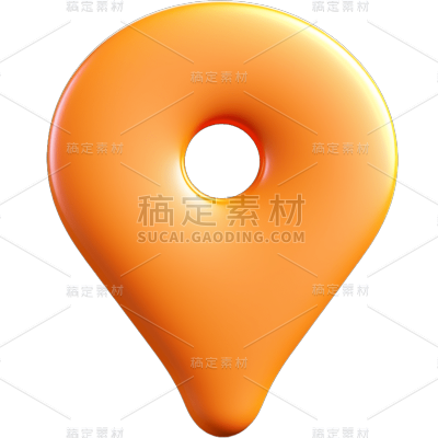 3D立体C4D地标免抠png元素素材