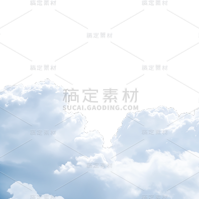 气象系列写实天空云层局部