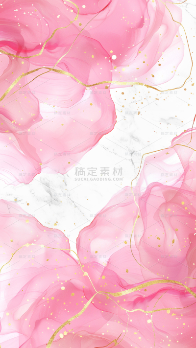 常规鎏金纹理大理石金色线条背景素材