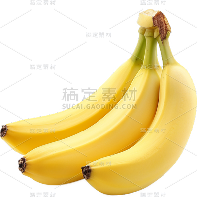 果蔬系列通用写实香蕉元素素材