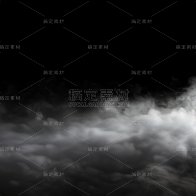 特效通用白色弥散烟雾元素素材