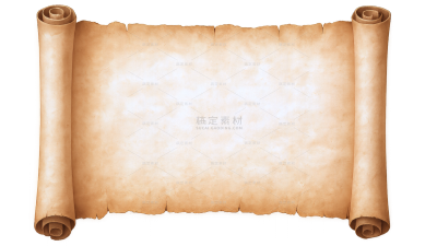 教育系列写实风复古泛黄卷轴（td）