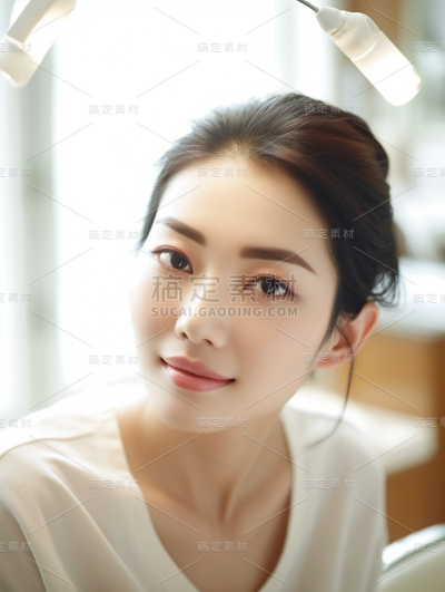 美容女模特人像