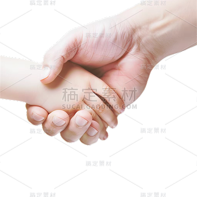 父亲节通用实景感亲子手部元素
