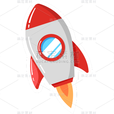 小红书卡通教育培训宇宙元素贴纸