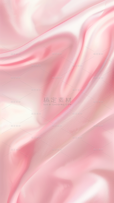 背景通用粉色丝绸纱布质感背景图片