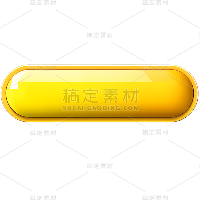 矢量金色按钮免抠元素