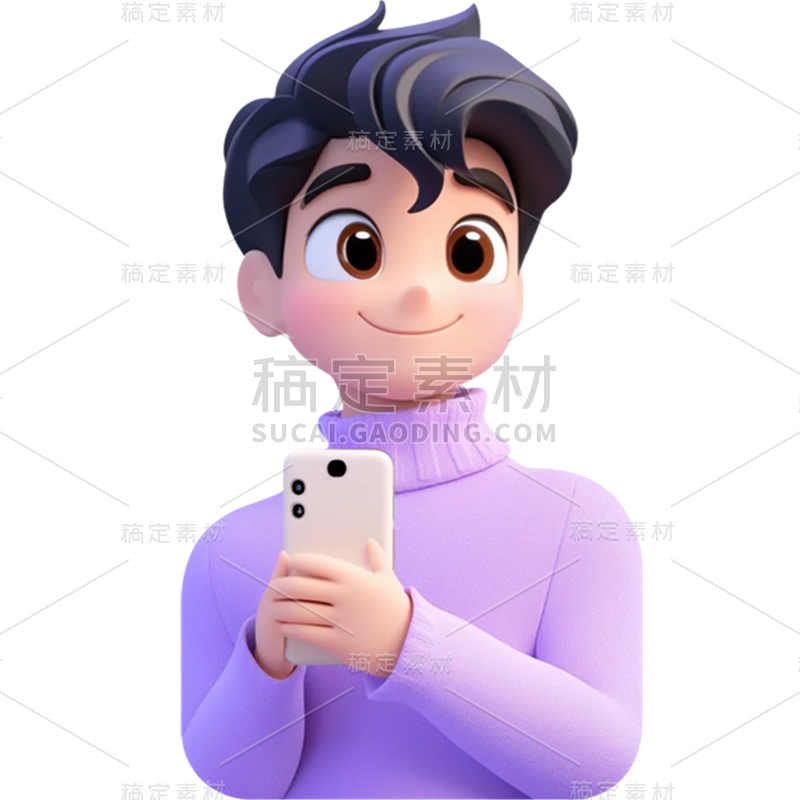 人物系列3D皮克斯卡通人物
