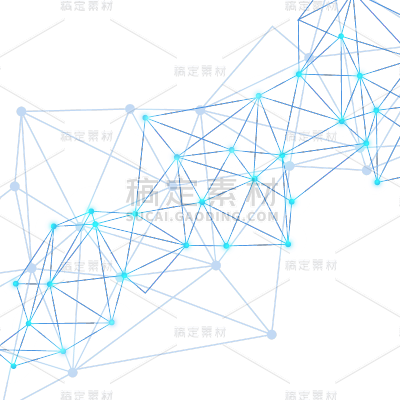 科技风通用科技线条结构线条元素素材