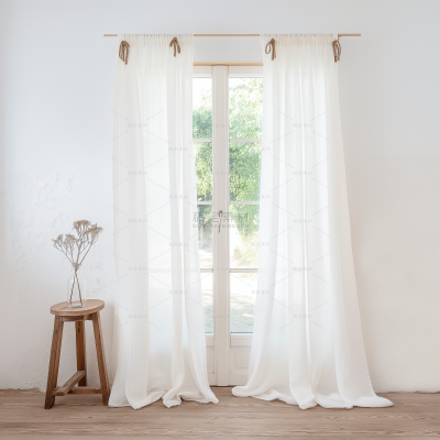 insMind Simple Space Background Curtains
