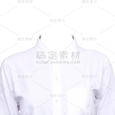 人物系列写实证件照服服装衬衫贴纸