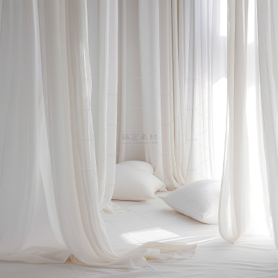 insMind Simple Space Background Curtains