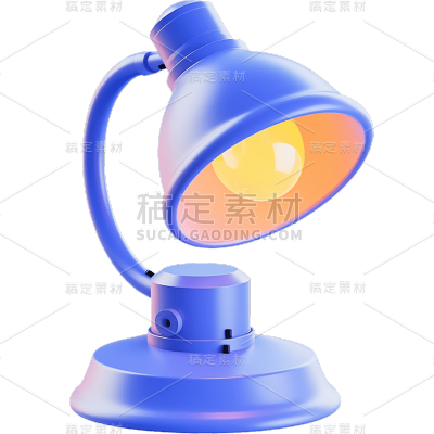 立体风台灯贴纸