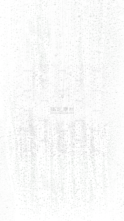 特效系列写实感立体平铺细密水滴水珠元素