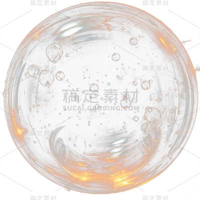 透明彩色气泡贴纸