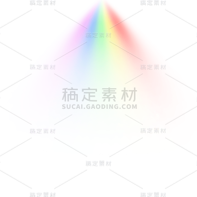 特效通用彩虹光效元素素材