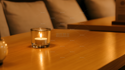 背景系列实景风温馨暖黄木桌抱枕（td）