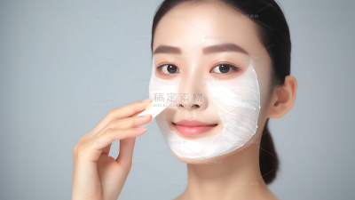 美容护肤模特图片