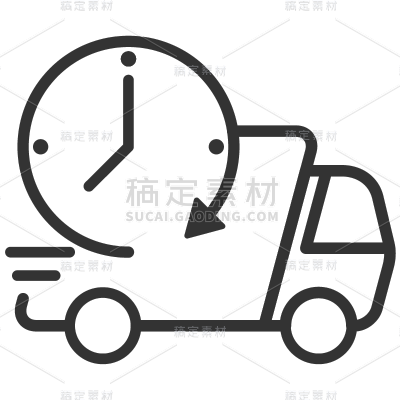 电商商品零售通用信息图标线条黑色矢量图元素素材