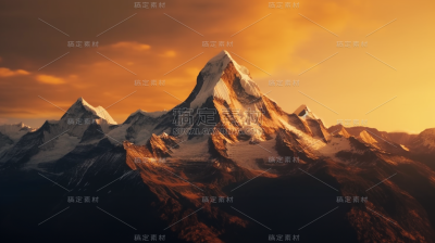 山脉山峰风景景观