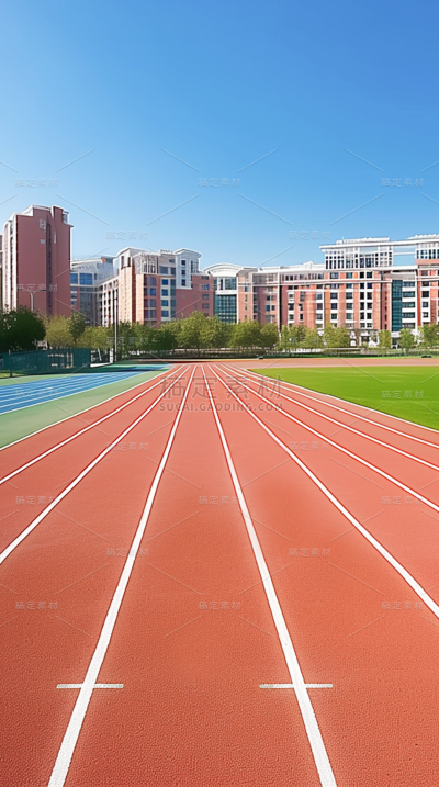 高考通用实景学习场景操场背景