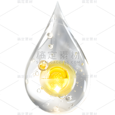 特效通用组合水滴元素素材
