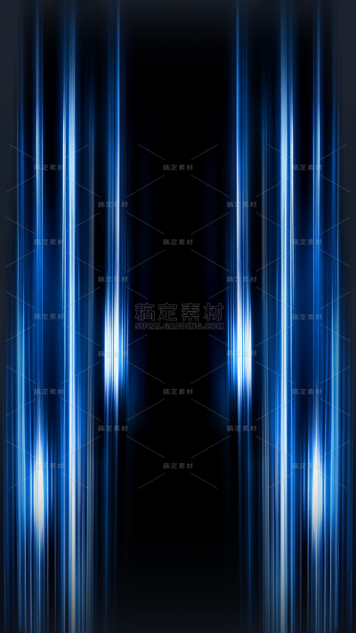 特效系列科技感蓝色直竖线发光背景