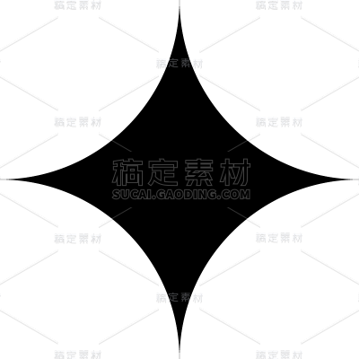 通用十字星星元素