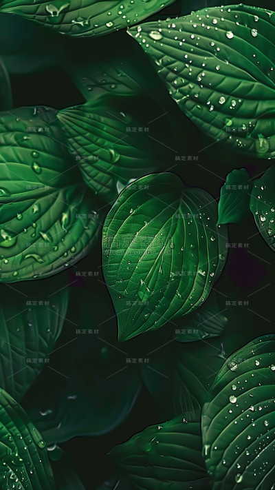 植物通用实景平铺树叶背景场景图片素材