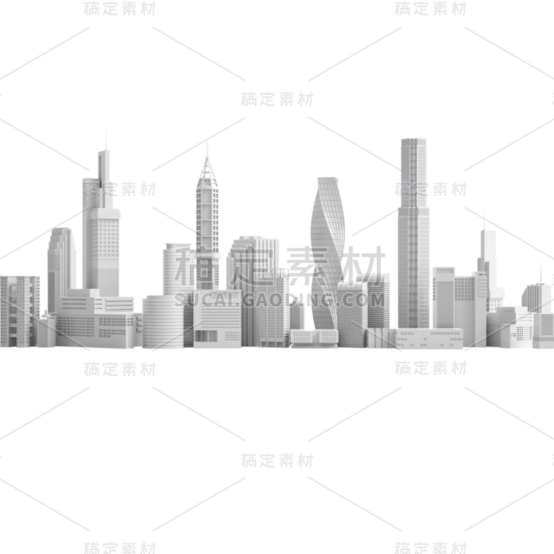 3D立体城市建筑