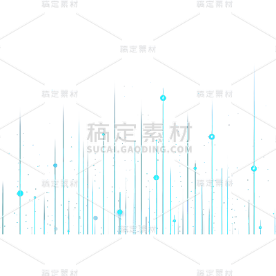 科技风通用科技线条简约线条元素素材