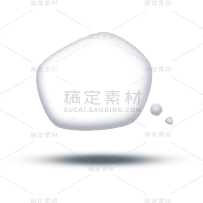 白色对话框气泡框矢量