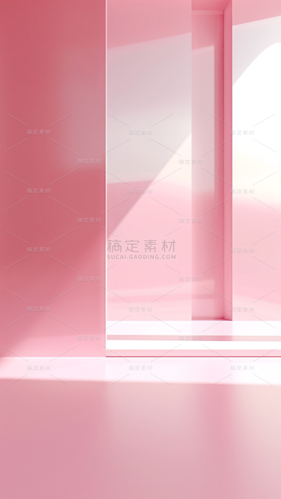 背景通用粉色室内场景背景图片素材