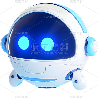 科技风机器人AI智能元素素材