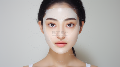 美容护肤模特图片