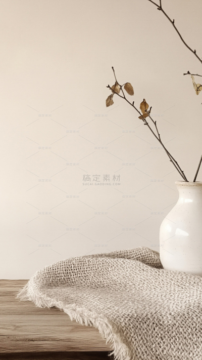 背景系列简约风布料展台