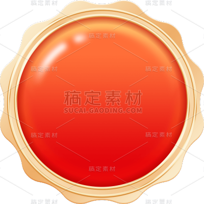 通用电商促销活动金属质感促销标签元素贴纸