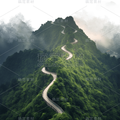 写实风山脉静态贴纸